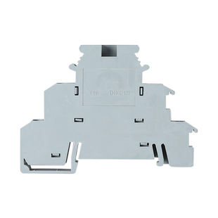 导轨式UK三层接线端子排dikd1.5 3层三线传感器端子0.2-2.5MM