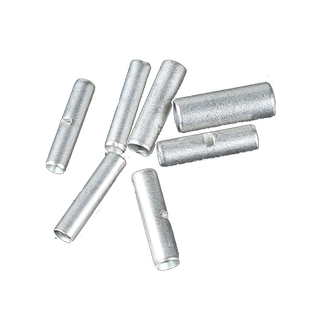 接线铜管紫铜连接管BN1.25电线对接端子1.5平方中间连接端子100只