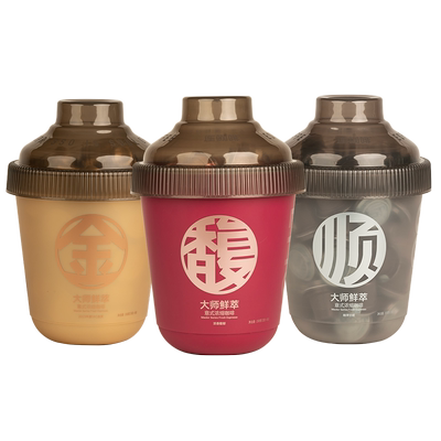 连咖啡50颗鲜萃意式浓缩黑咖啡美式拿铁速溶咖啡粉3g金馥顺桶醇黑