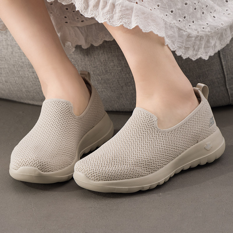 Skechers斯凯奇休闲鞋女鞋夏季新款一脚穿健步鞋缓震运动鞋妈妈鞋,女鞋,时尚休闲鞋,淘宝优惠券,粉丝福利购,淘宝优惠卷