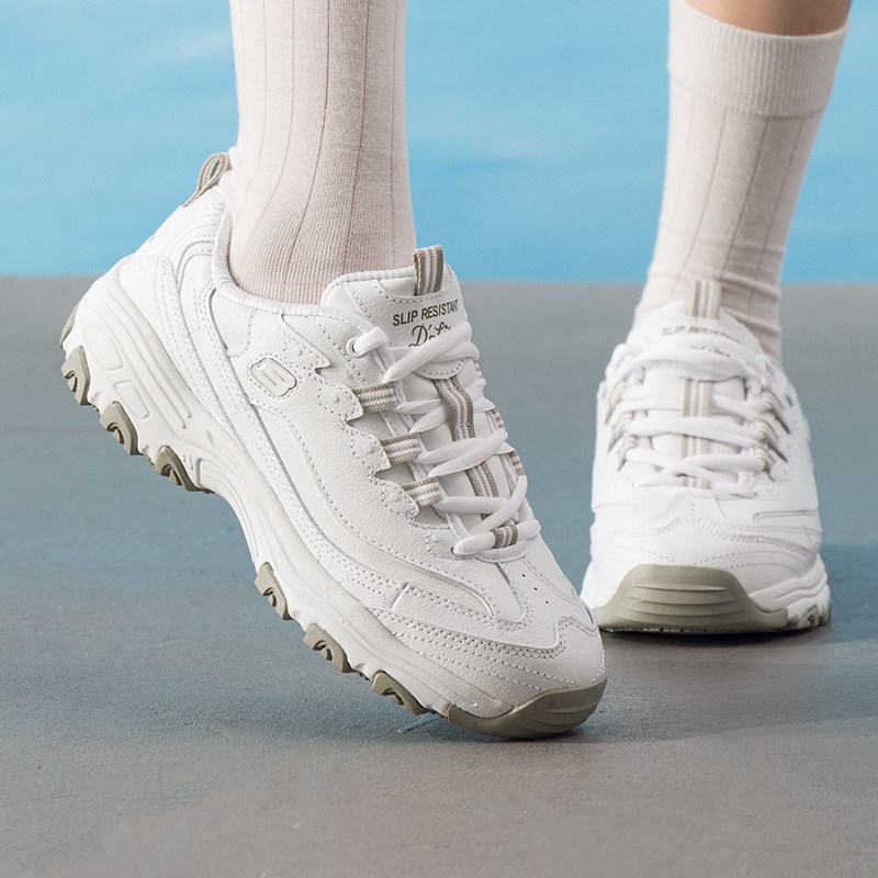 斯凯奇女鞋新款运动鞋时尚熊猫鞋厚底小白鞋低帮复古休闲鞋,女鞋,时尚休闲鞋,淘宝优惠券,粉丝福利购,淘宝优惠卷