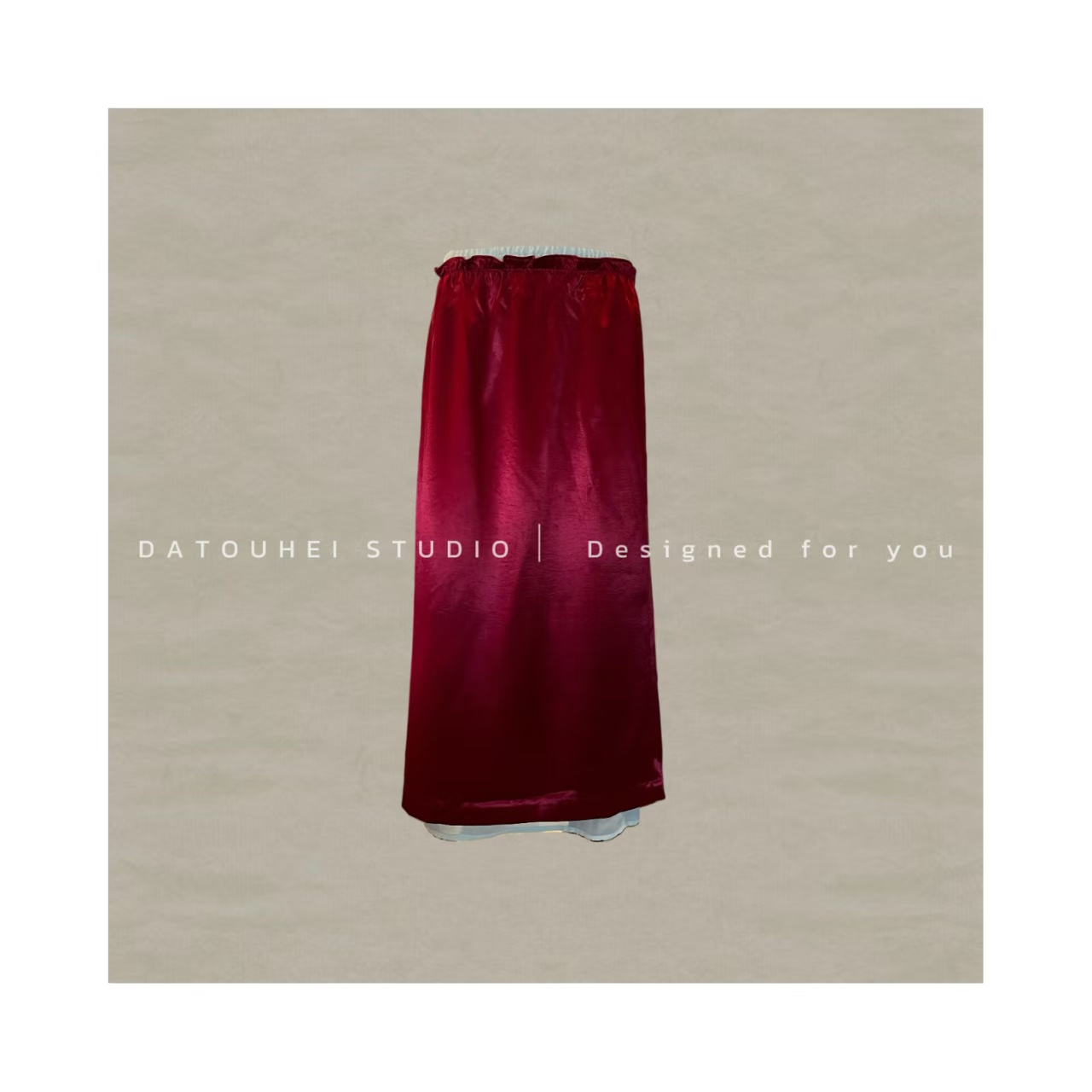 【DATOUHEI 秋季新品】“多穿流苏裙