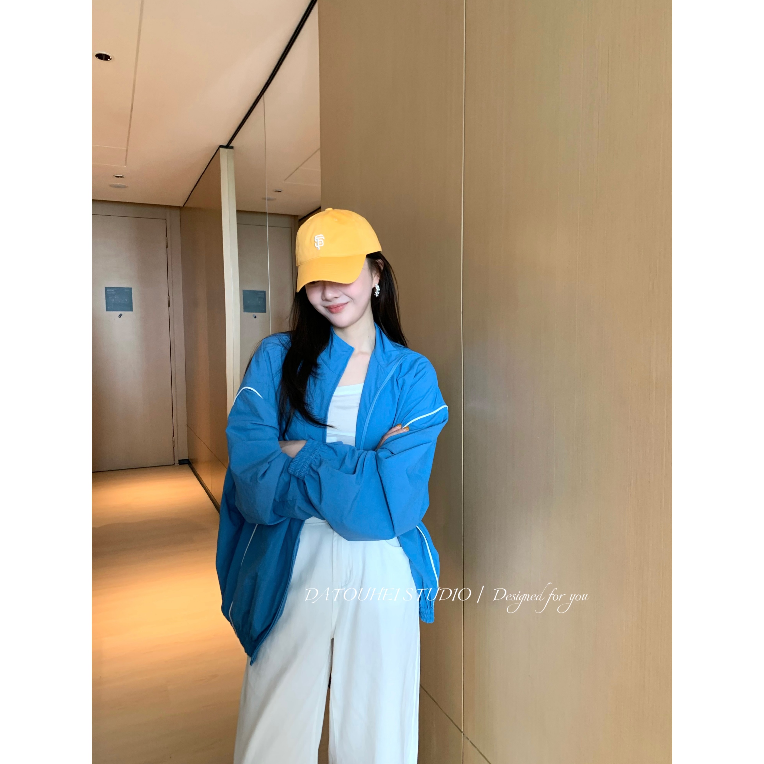 大头黑STUDIO【海岛之谜】2025女夏时尚休闲外套D225T05749