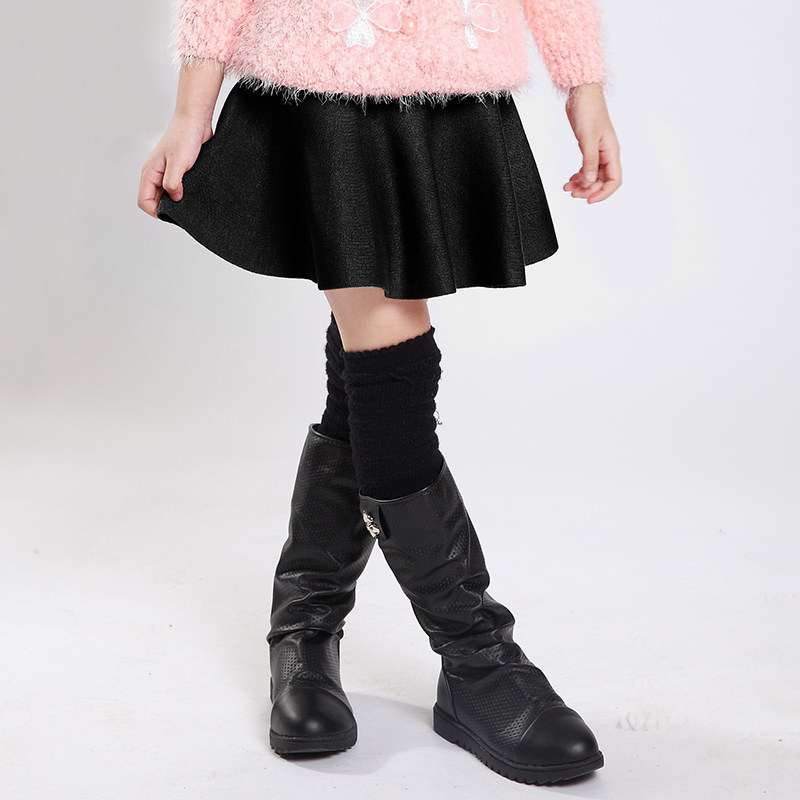 Jupe fillette en mélange - Ref 2049864 Image 3