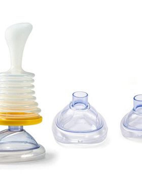 肺活量呼吸训练器 窒息急救援呼吸面罩 Choking Emergency Device