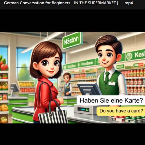 德语零基础学习德语会话听力在线德语视频课49