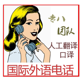 陪同翻译口译服务同声传译人工翻译英外语小语种国际电话视频会议