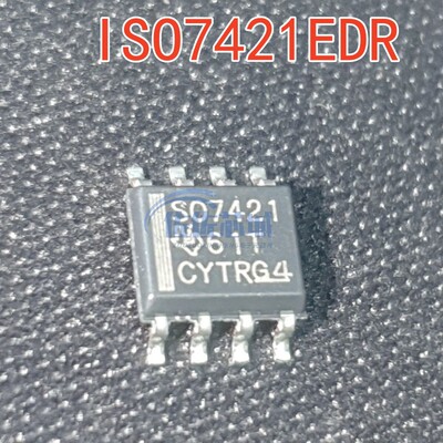 全新原装 ISO7421EDR 封装SOP8 丝印SO7421 四通道数字隔离器芯片
