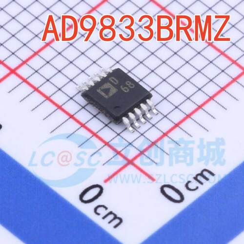 AD9833 AD9833BRMZ 丝印D68 AD5623RBRMZ-5 贴片MSOP-10 丝印D86