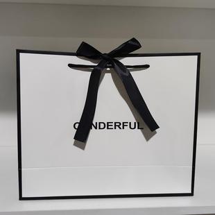 手提袋子香薰礼盒礼品袋方形生日礼物伴手礼包装 纸袋购物袋