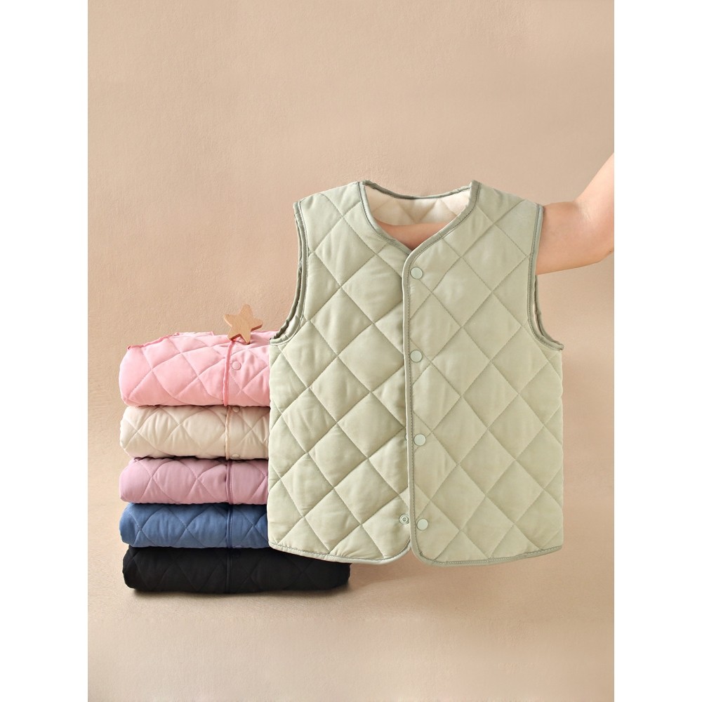 儿童马甲男女童小学生加绒保暖夹棉背心秋冬宝宝中大内穿加厚坎肩,童装/婴儿装/亲子装,羽绒马甲,淘宝优惠券,粉丝福利购,淘宝优惠卷