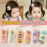 Детская безвредная милая заколка для волос, детские щипцы для младенца, безопасные шпильки для волос, не повреждает волосы