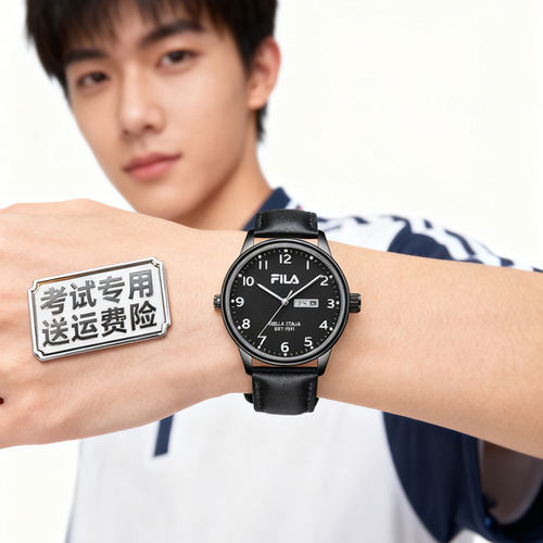 FILA斐乐手表男女款初高中大学生考试专用简约商务情侣款腕表6634