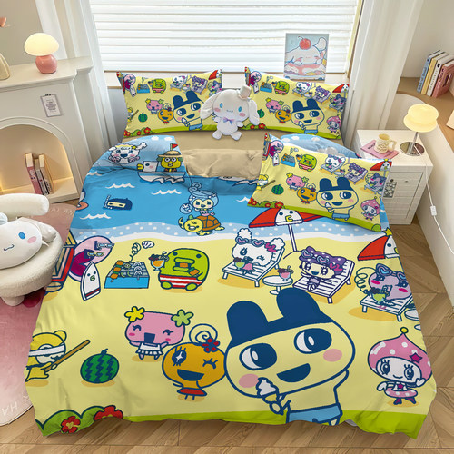 拓麻歌子麻美吉全棉四件套