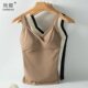 吊带背心女内搭自带胸垫春秋薄款 无痕美背内衣打底外穿 文胸一体式