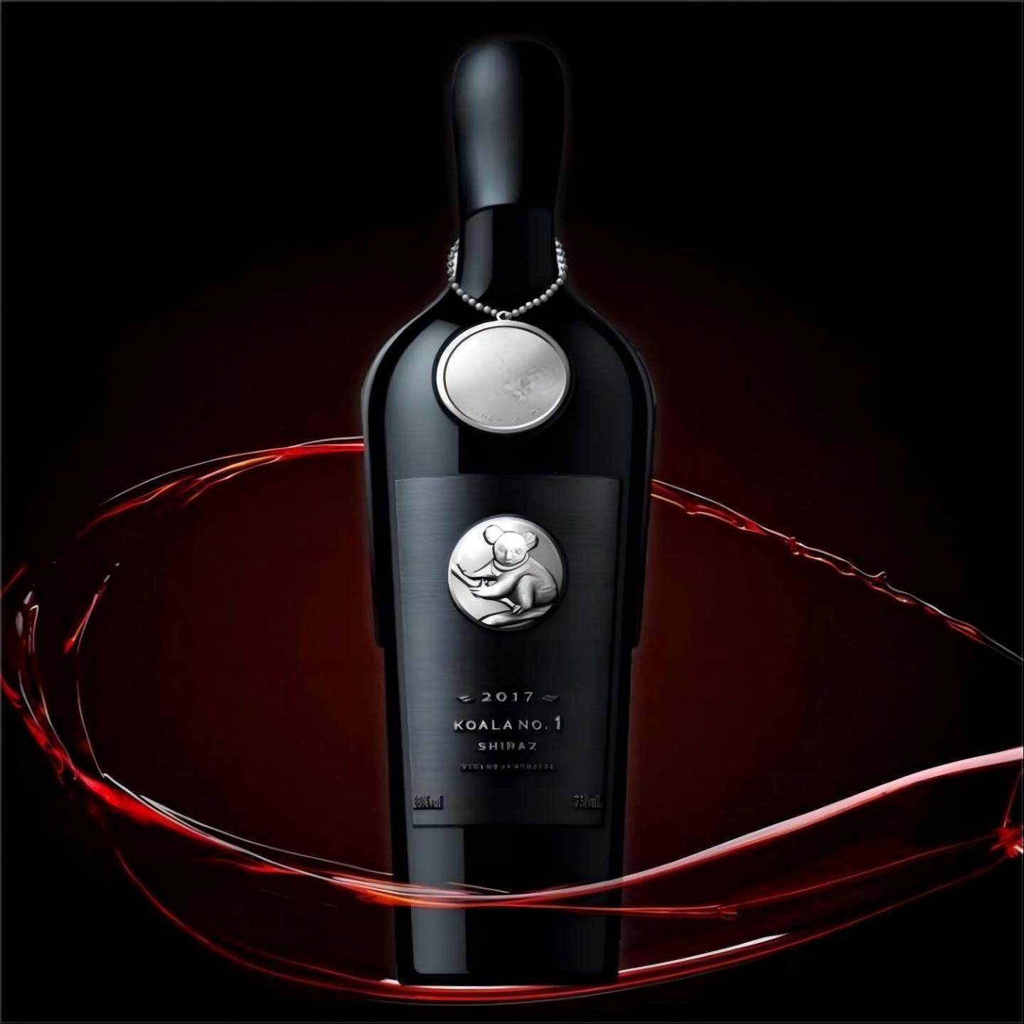 清仓尾货澳洲原瓶进口经典正品考拉一号2017年16度西拉干红葡萄酒