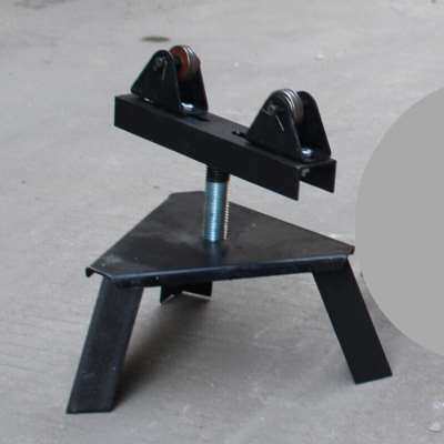 定制定制压槽机托管l架 切管机钢管支架 套丝机三角架 架子 托架