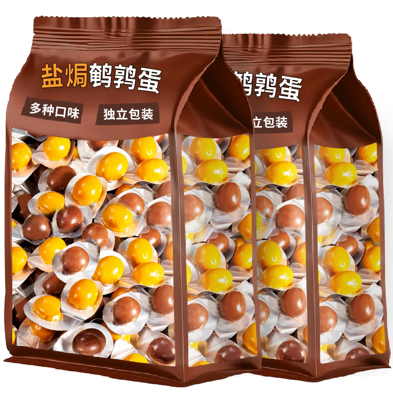 盐焗鹌鹑蛋开袋即食独立小包装食品休闲零食小吃批卤蛋五香发正