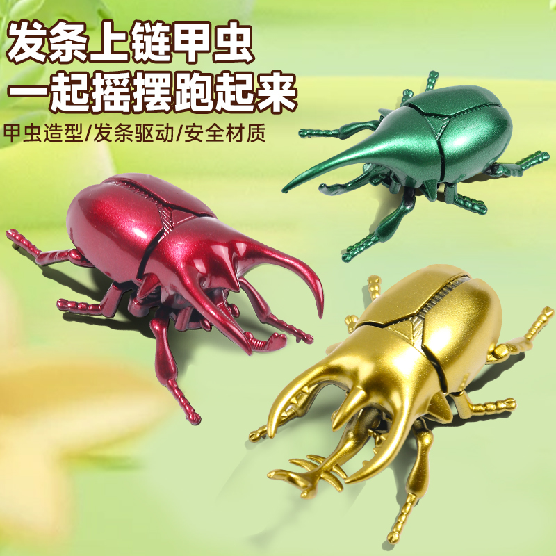 发条甲虫网红动物模型