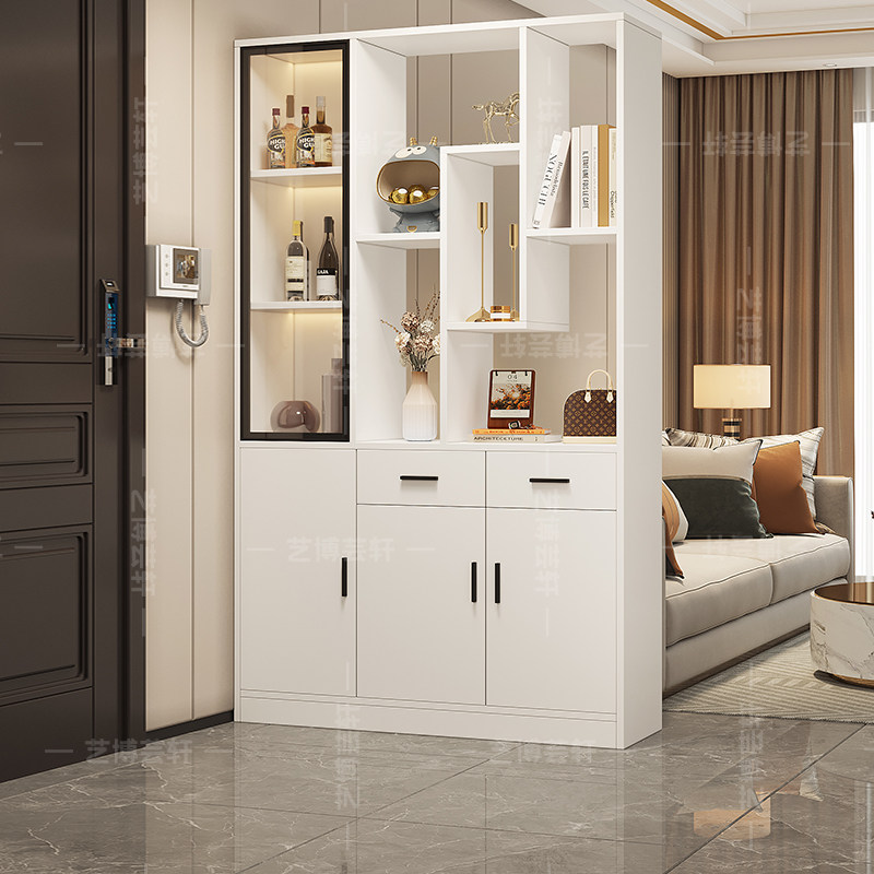 入户正对门实木玄关鞋柜屏风柜轻酒柜一体隔断客厅2025奢新款柜柜,住宅家具,门厅/玄关柜/玄关架,淘宝优惠券,粉丝福利购,淘宝优惠卷