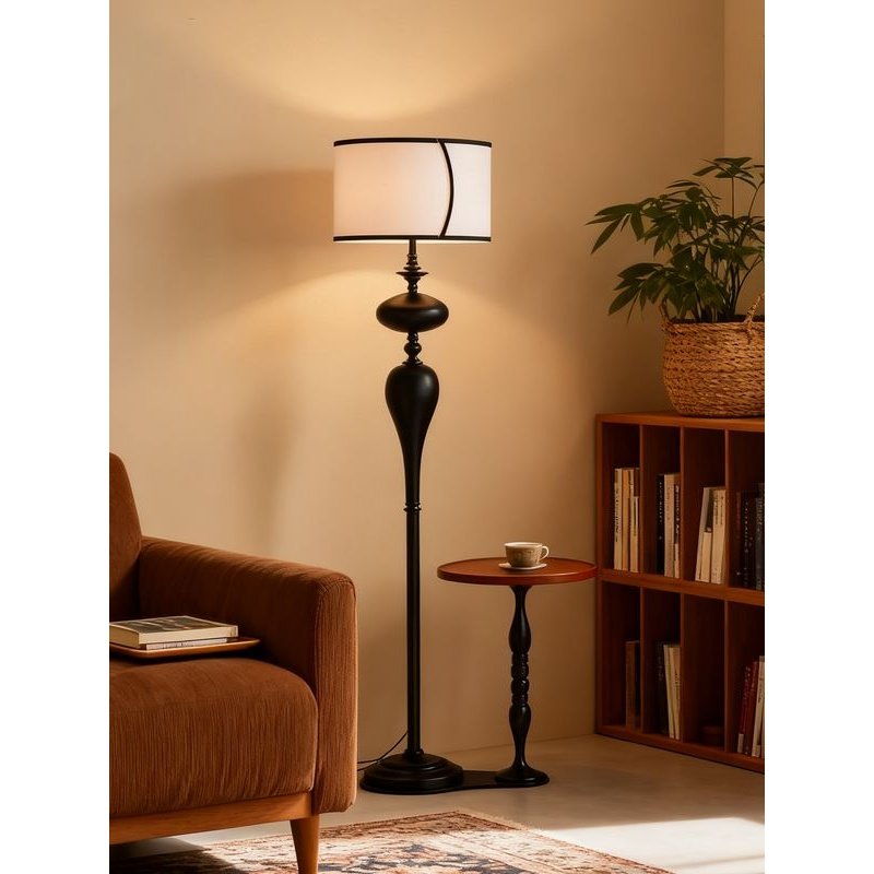 中古美式复古落地灯卧室房间床头灯台灯立式遥控旁边沙发客厅的灯,家装灯饰光源,装饰落地灯,淘宝优惠券,粉丝福利购,淘宝优惠卷