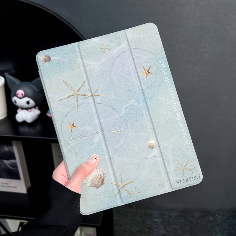 适用于ipad三折硅胶保护壳防摔