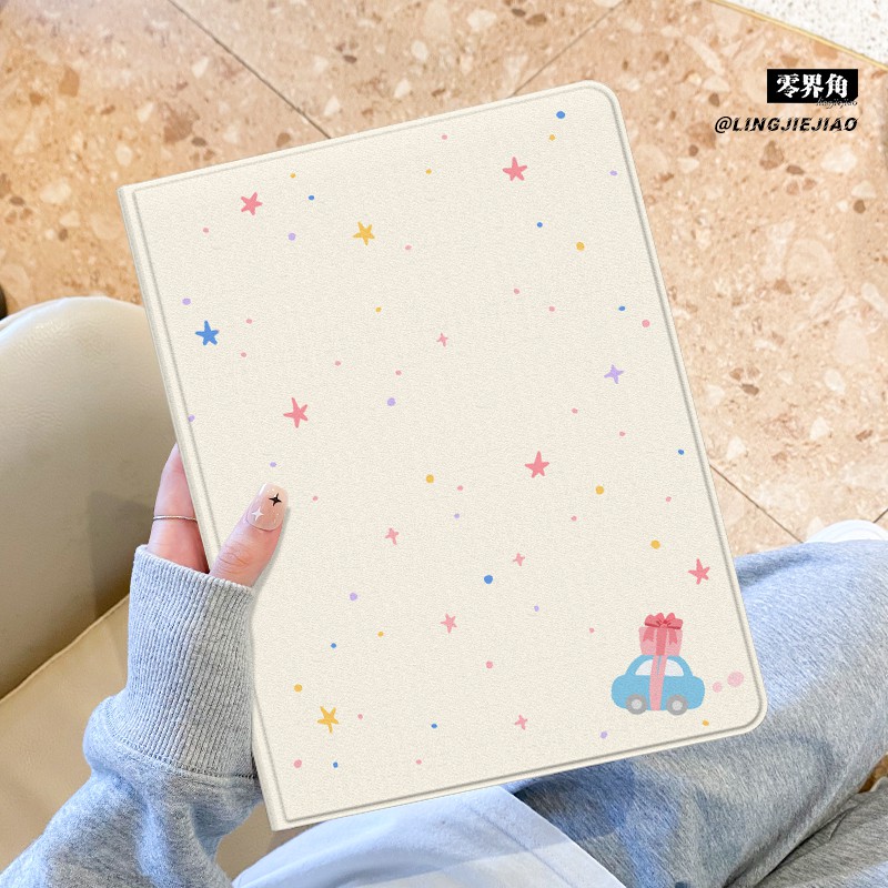 适用于oppopad保护套蓝色汽车2024新款oppopad3平板电脑带笔槽11寸书本式pad3/4pro蚕丝纹散热12.1全包边防摔