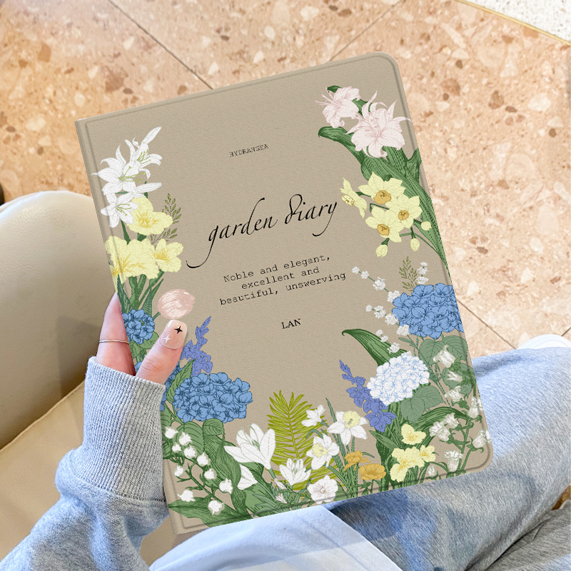 适用于ipad书本式硅胶保护套