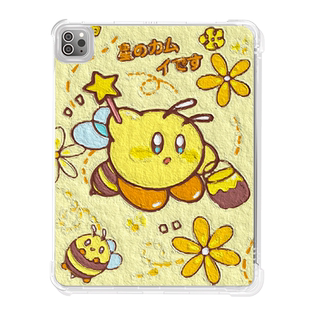 【送钢化膜】适用于ipad10保护套2022新款air5/2平板壳mini6/4笔槽第9代九2018透明pro11卡通史迪苹果Air4软