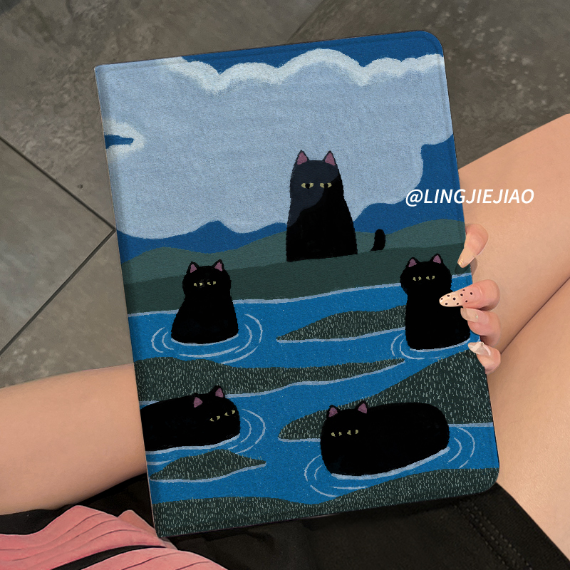 适用于ipad书本式硅胶保护套