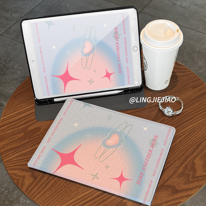 创意爱心matepad115s书本式2024新款pro适用于华为平板保护套m6全包10.8寸硅胶se防摔壳air带笔槽11荣耀v8pro