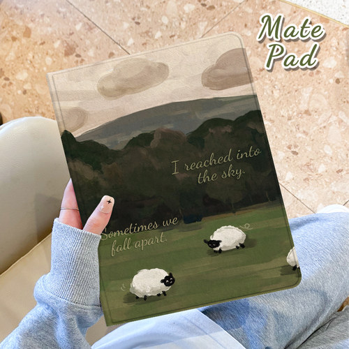 适用于华为书本式保护壳硅胶防摔