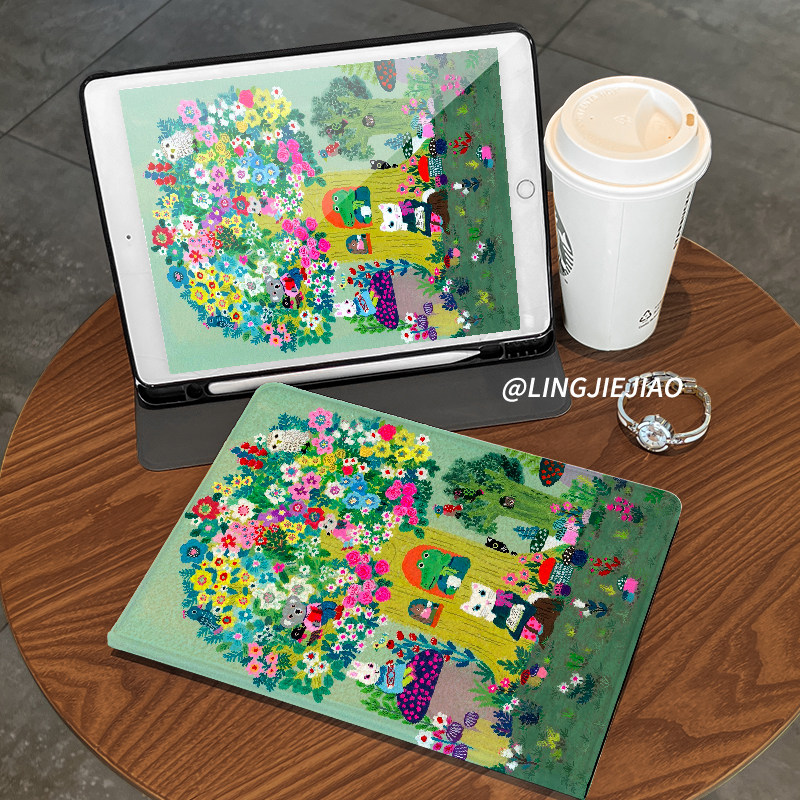 树屋猫咪matepad115s书本式2024新款pro适用于华为平板保护套m6全包10.8寸硅胶se防摔壳air带笔槽11荣耀v8pro