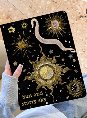 适用于联想小新pad保护套太阳卡牌2025新款padplus平板电脑带笔槽11寸书本式10.6寸蚕丝纹散热PAD全包边防摔