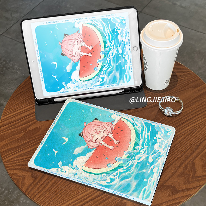 适用于ipad书本式硅胶保护套
