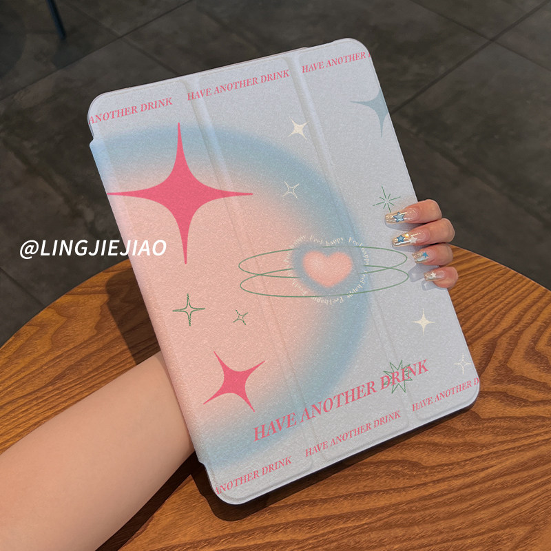 适用于ipad露标旋转亚克力保护壳