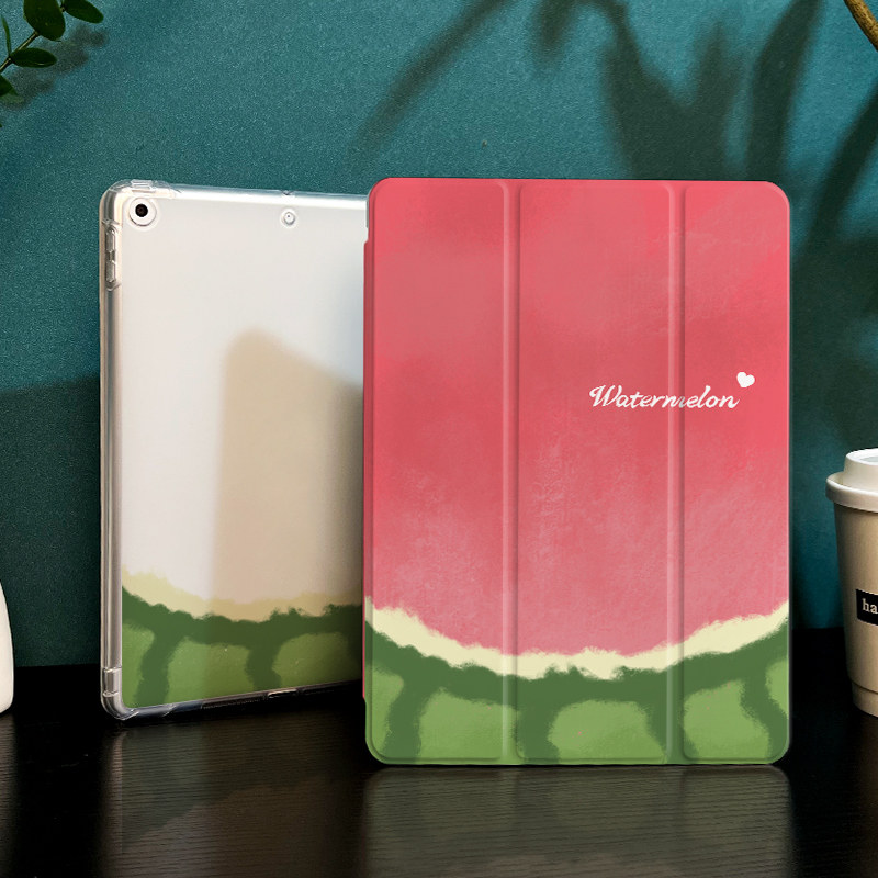 适用于ipad三折硅胶保护壳防摔