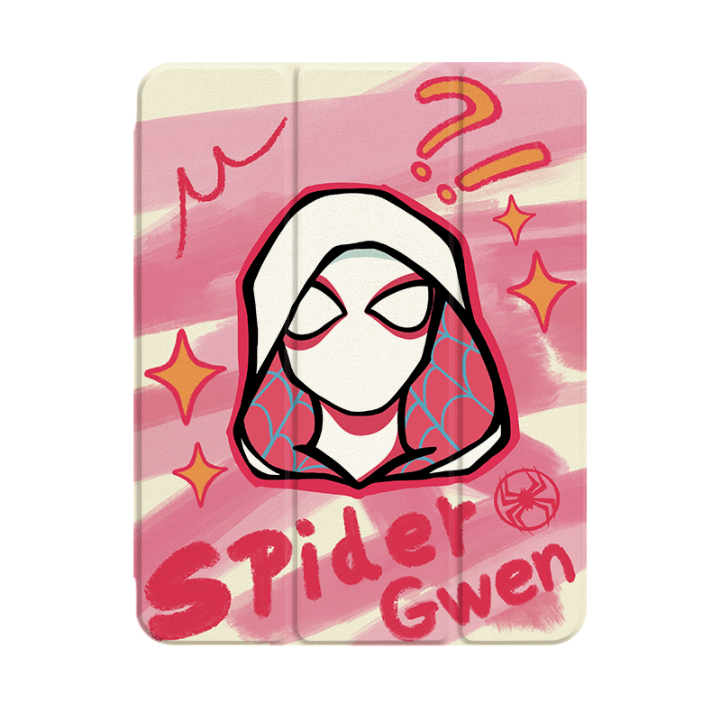 【720旋转x新品露标款】适用于ipad平板保护套超级女侠2022新款air6亚克力pro11三折10.9全包2018第十代苹果