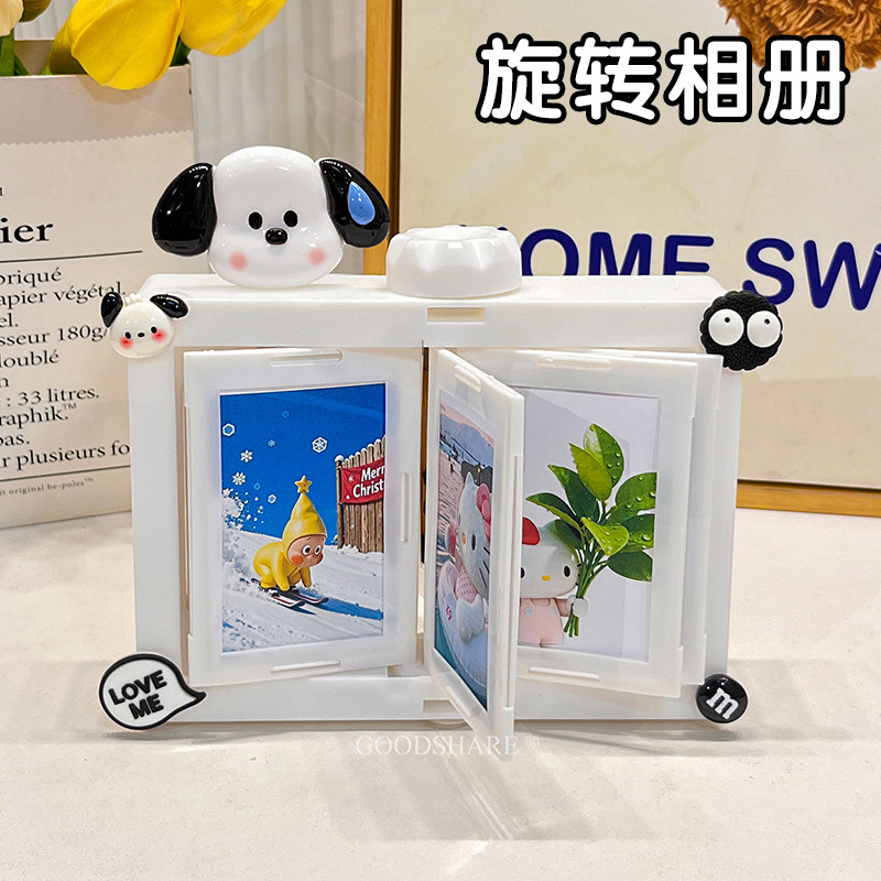 拍立得翻页相框创意摆件卡通帕恰
