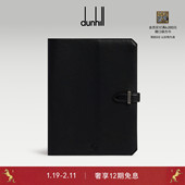 2026早春新品 dunhill登喜路男士 春夏黑色书写笔记本
