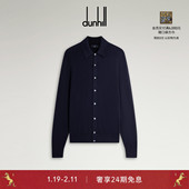 针织衫 2025秋冬dunhill登喜路男士 超细新美利奴羊毛长袖