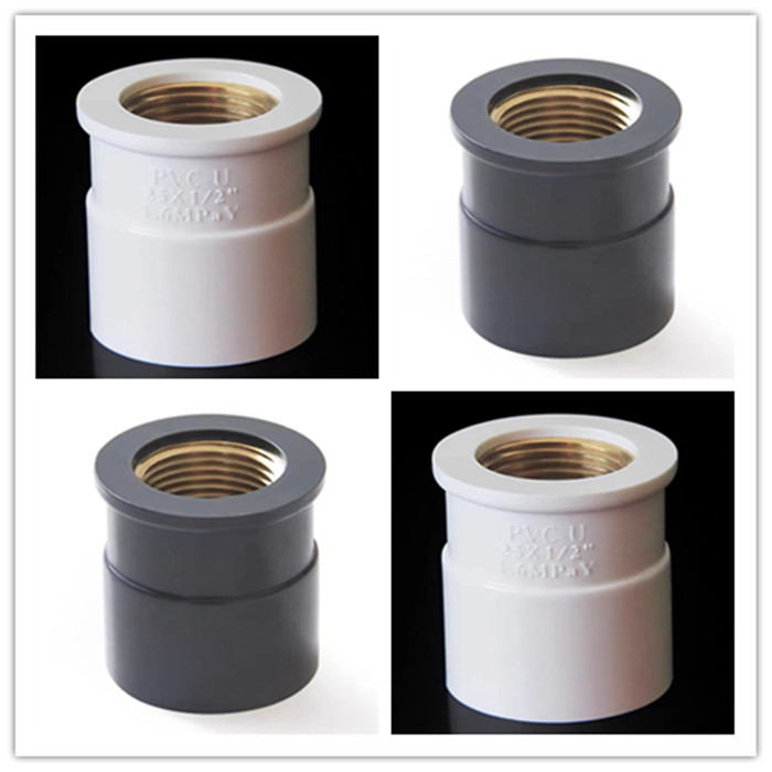 pvc入铜直接鱼缸国标加厚白灰