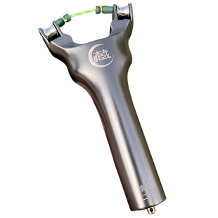 珍藏袁桑二代滑轮弹弓猎青高初速度铝合金鱼镖射鱼专用天罡打鱼工