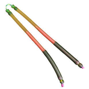 三级加速内穿射鱼皮筋弹弓皮筋3060穿2040穿1636单卡顶卡鱼镖专用