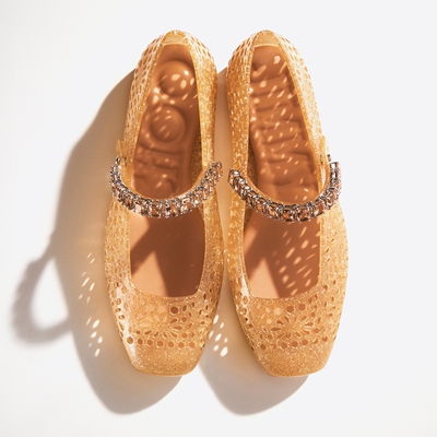 JIMMYCHOO/THEJELLY平底鞋