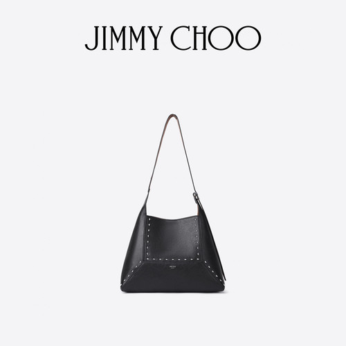 [王一博同款]JIMMY CHOO/DIAMOND HOBO 男女同款单肩包