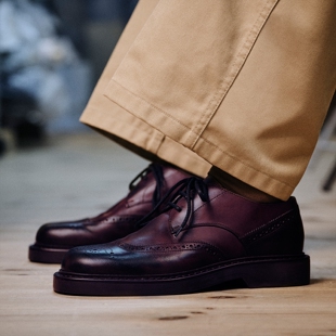 [新年礼物]JIMMY CHOO/ROWAN BROGUE DERBY 男士 德比鞋