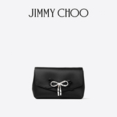 新年礼物 女 JIMMY SOFT BAG CHOO BOW 水晶蝴蝶结饰迷你包