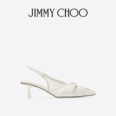 皮革拼网布高跟鞋 JIMMY 春季 TWIST 系列 ISA 女士 CHOO