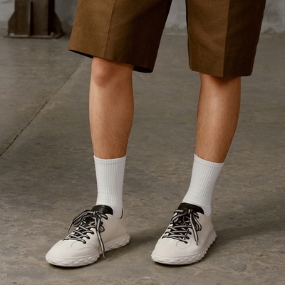 JIMMYCHOO/撞色两穿德训休闲鞋